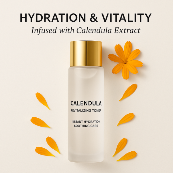 ODM OEM Hydrating Toner Natural Soothing Moisturizing Anti-Aging Facial Skincare Essence Lotion