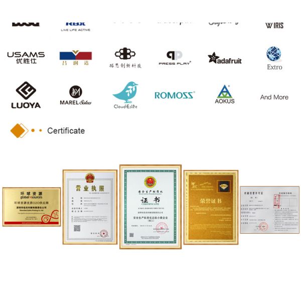 300gsm C2S покрыло кабель молнии искусства бумажный упаковывая для электронных продуктов