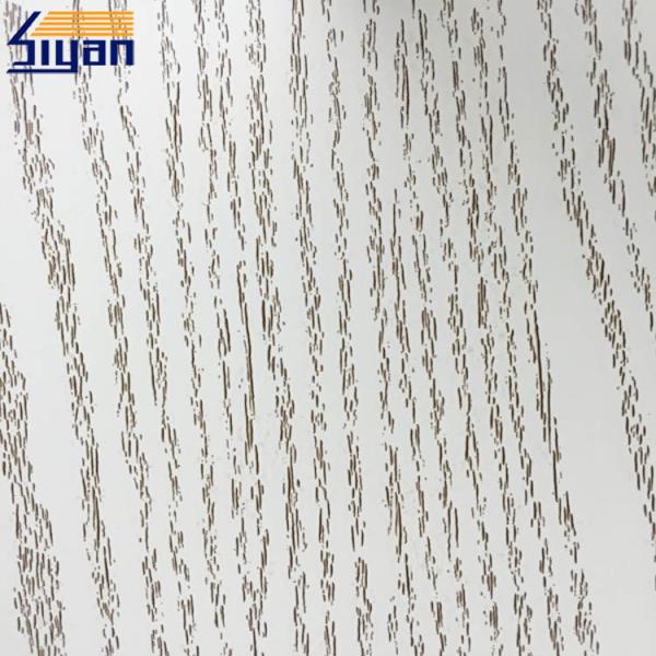 Custom Furniture PVC Foil For Membrane Press , Environmental Friendly
