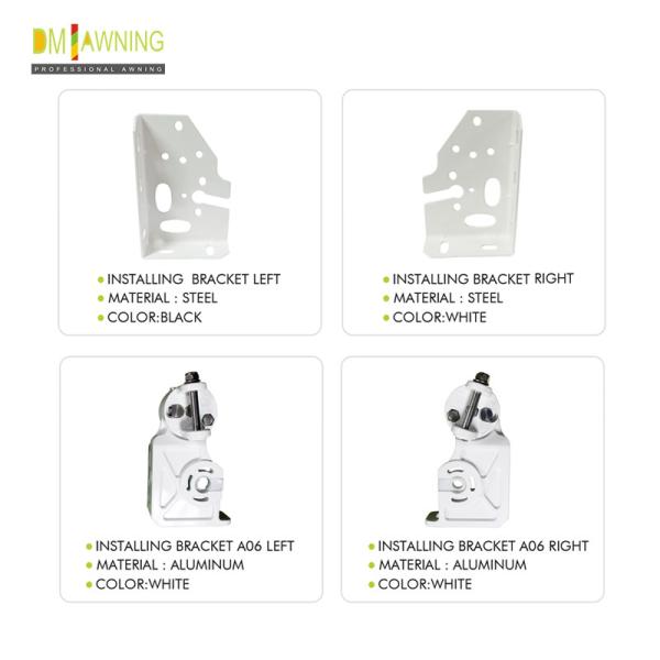 Chinese awning front beam manufacturer, awning components supplier, awning bracket