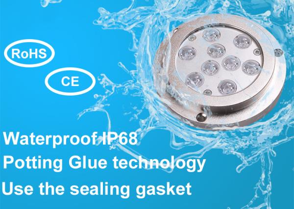 IP68 Waterproof 316 Stainless Steel Underwater Boat Led Light for Marine Yacht