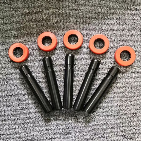 Alloy Steel Excavator Undercarriage Parts , Excavator Bucket Teeth Pins 0.15-2KG Weight