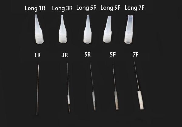 High Quality Disposable Small Size Plastic Permanent Makeup Needle Tip