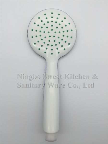 Water saving chrome plating shower head hand shower top shower spray shower set single flows bathroom accessories