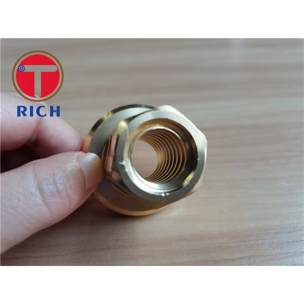 Части латунного медного бронзового токарного станка Cnc C1100 поворачивая продевая нитку M12 M10