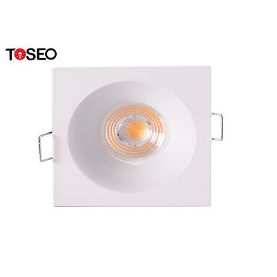 85mm white square recessed downlights , 240v bedroom led spotlight anti glare