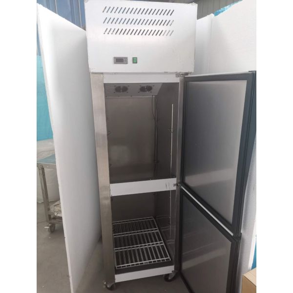 Vegetable Meat Stainless Steel Freezers Single Door 16 Cu Ft