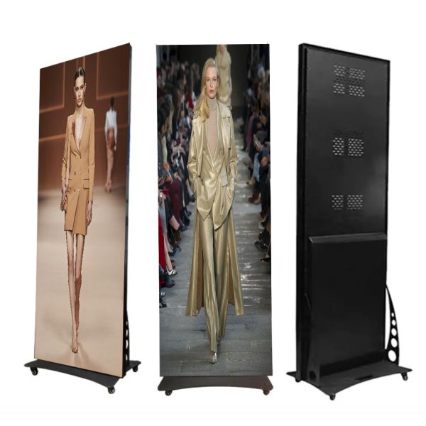 Indoor P2.5mm Creative LED Display 640x1920 3840Hz LED Poster Display