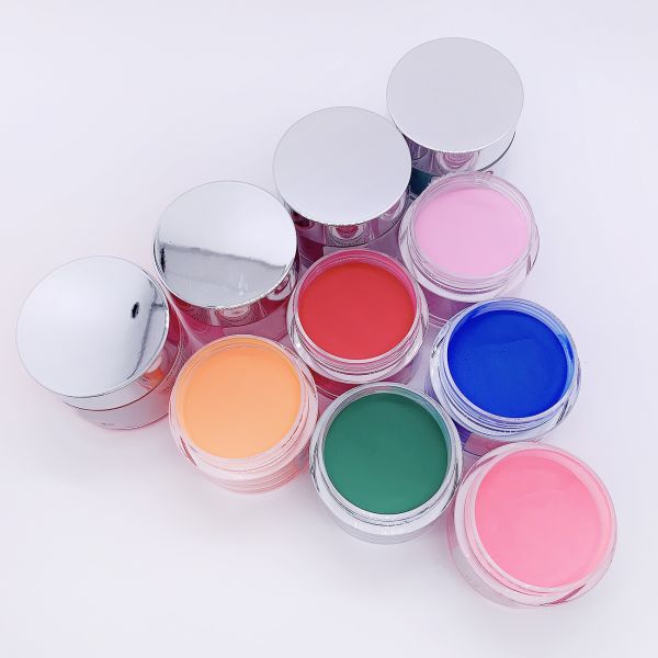 1oz 28g Wholesale Acrylic Dipping Glue Colorful 2000 Colors Private Label Dip Powder for Nail Supply