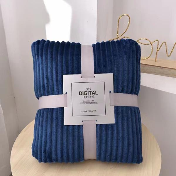 Colorful Hotel Style Blankets Anti Pilling For Autumn Winter