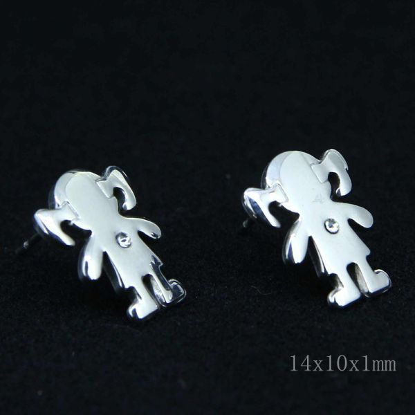 Classic 316L Stainless Steel Fashion Jewelry Earrings Studs Earrings LES92