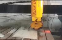 Machine de coupe de pont à 4 axes avec fonction de servo à valeur absolue de bus
