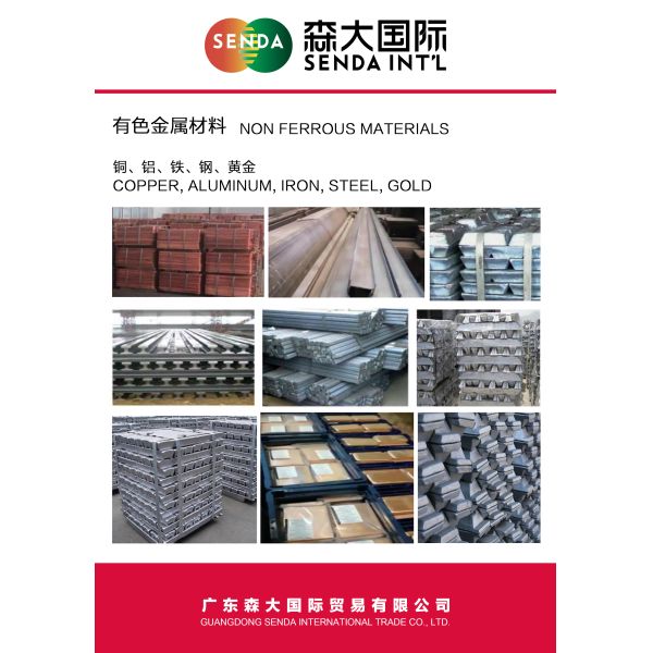 Non Ferrous Metal Materials Copper Aluminum Iron Steel And Gold