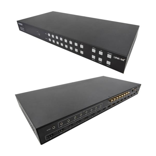 18Gbps 8x8 Matrix Switcher With ARC Function Support 4K2K 60Hz YUV 4:4:4