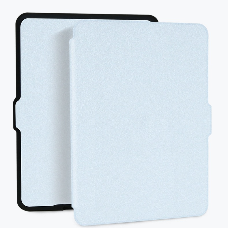 Laudtec Customized Pattern Protective Shell Imitation Leather Cover for Kindle Paperwhite 4th Generation