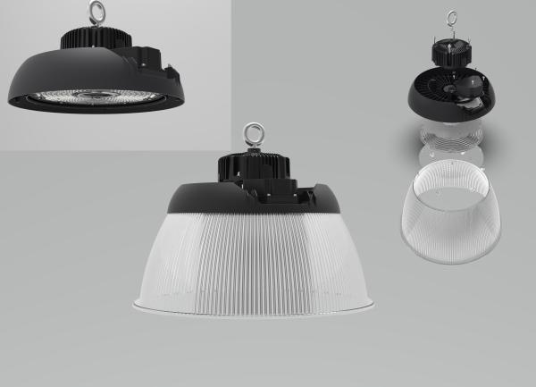150lm/W Industrial Area Lighting Led High Bay Light 150W 200W