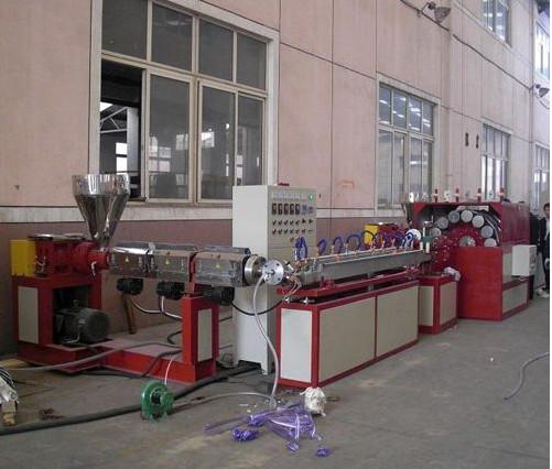 Double Screw PVC Plastic Pipe Manufacturing Machine 380v 50hz