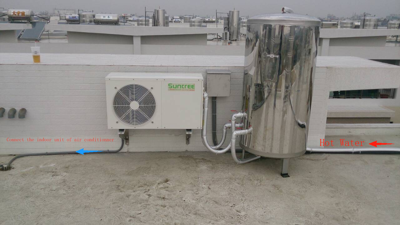 Residential R32 6KW Mul-tifunction Heat Pump With Water Pump