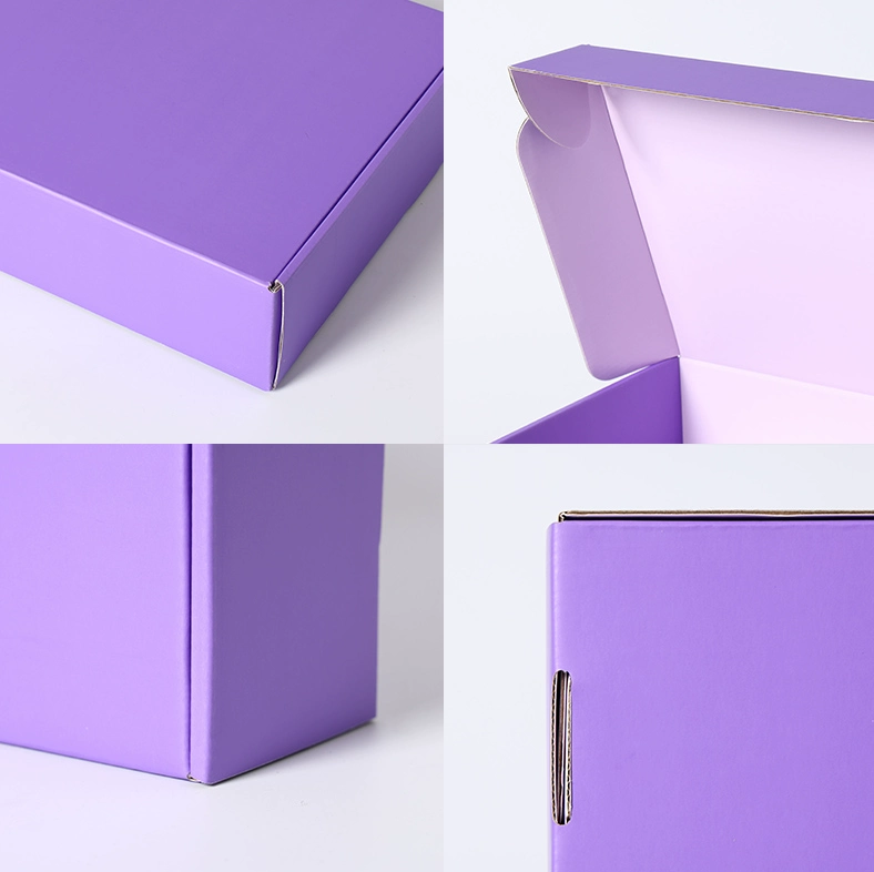 Cajas de correo Kraft de colores premium al por mayor Proveedor de embalaje de envío resistente