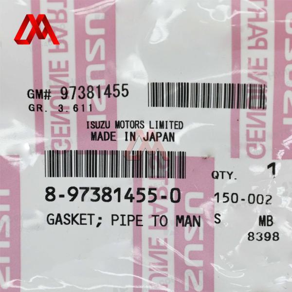 Junta de tubo de escape para ISUZU ELF 4HF1 Pieza original 8-94328-353-0
