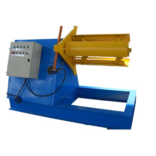 5.5KW/1.2 Inch Single Chain Drive and Metal Trapezoid Wall Panel Roll Forming Machine