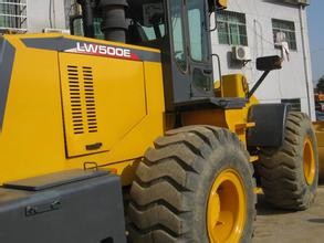 5000KG LW500E Earthmoving Machinery Wheel Loader With double pump interflow