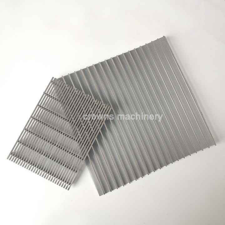 Нержавеющая сталь V Wire Screen Mesh Wedge Wire Screen Фильтровые панели