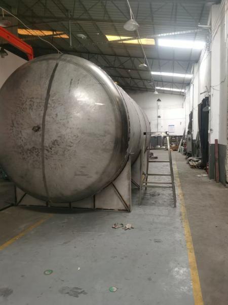Tanques de almacenamiento verticales / horizontales de acero inoxidable para nitrógeno líquido