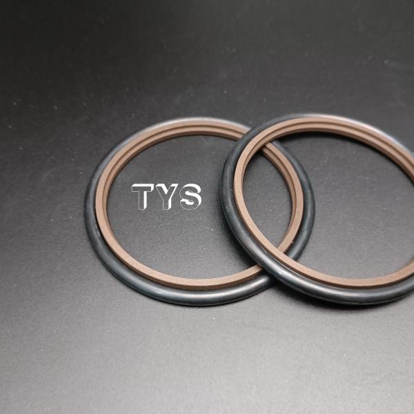 90.5*75*6.1 hbts  black&brown seal hbts hydraulic rod seal free china manufactur hydraul HIGH PERFORMANCEc buffer