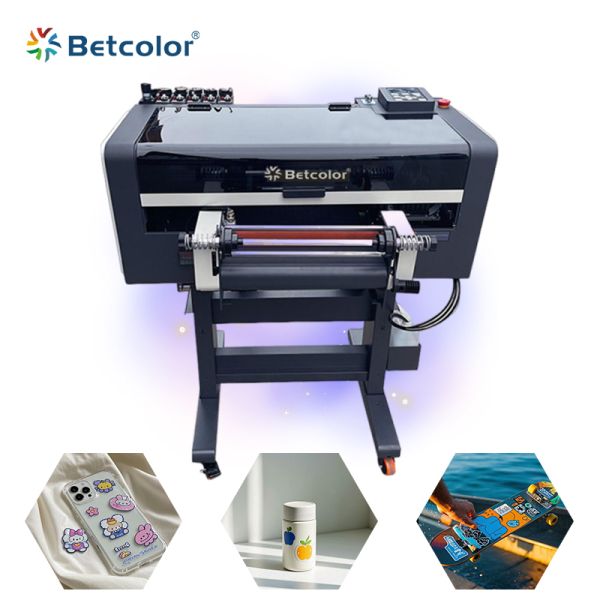 Enterprise Security2-head A3 A2 A1 30CM UV 3D DTF Printer 3D XP600/1600-U1/3200-U1 2-head UV DTF Printer