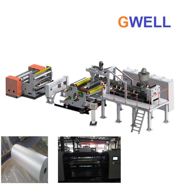 PVDF Solar Backplane Cast Film Production Line PVDF Film Extrusion Machine Single Screw