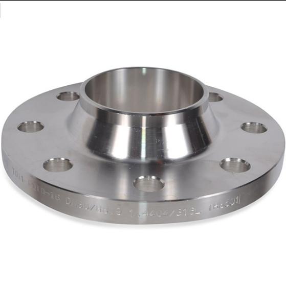 3 Stainless Steel Weld Neck Flange ASTM A182 F316L ASME B16.5 Custom Made