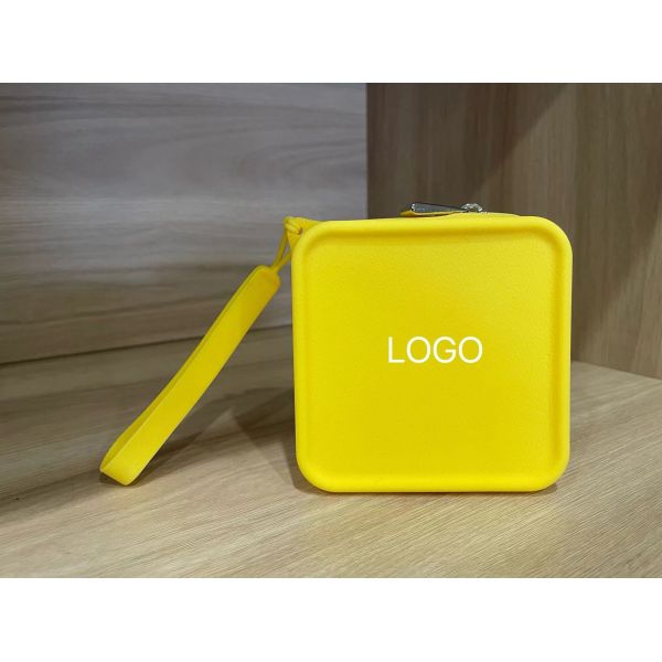 Jewelry and Makeup Storage Bag Customized Silicone Cosmetics Box for Girls' Accessories