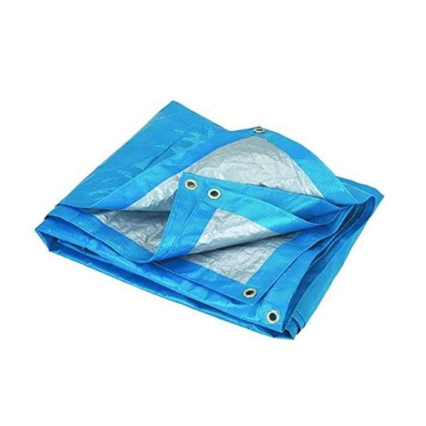Blue Color PE Tarpaulin Waterproof Awning Cloth Made In CHINA Hot Sale Long Life Tarpulins 1500D Car Cover