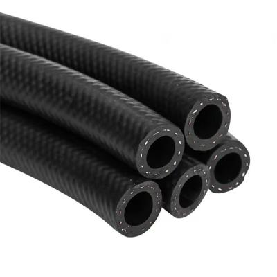 4mm ID Car Coolant Hose Pipe 10mm OD Polyester Fiber Braided Rubber Hydraulic Hose