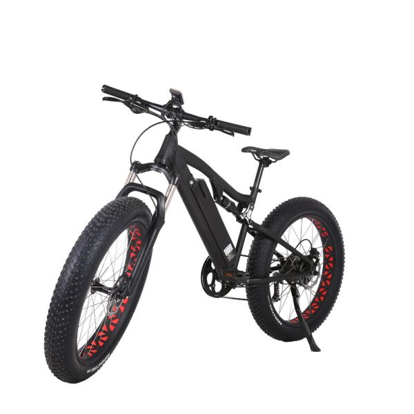 Electric Fat Tyre Mountain Bike 26 Inch Wheel 48v 500w 750w 1000w E Bike for Adult