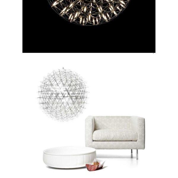 Modern brief spark ball LED Pendant Light fixture Firework Chandelier Raimond Suspension Light(WH-MI-79)