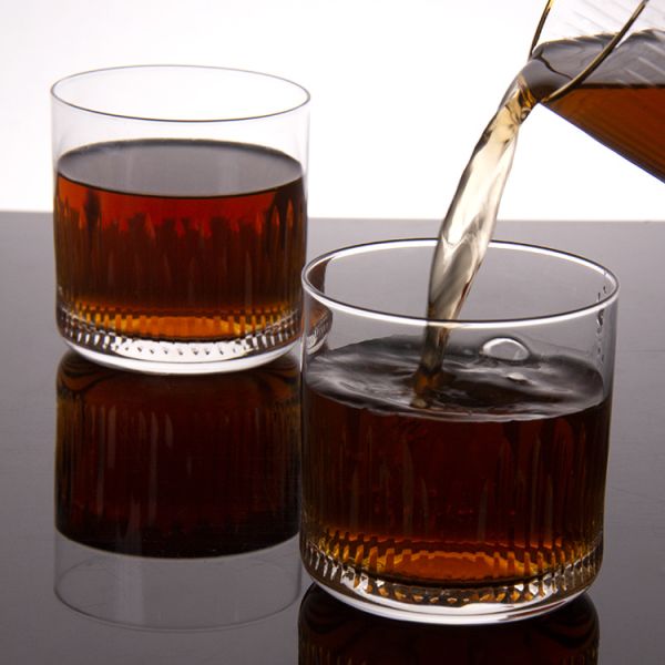 Вино крутящийся кристаллический стеклянный кувшин Старый рок бар 370 мл ОДМ