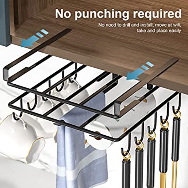 Stainless Steel Kitchen Storage Holders Racks Custom Logo Design Wall Cabinet Display