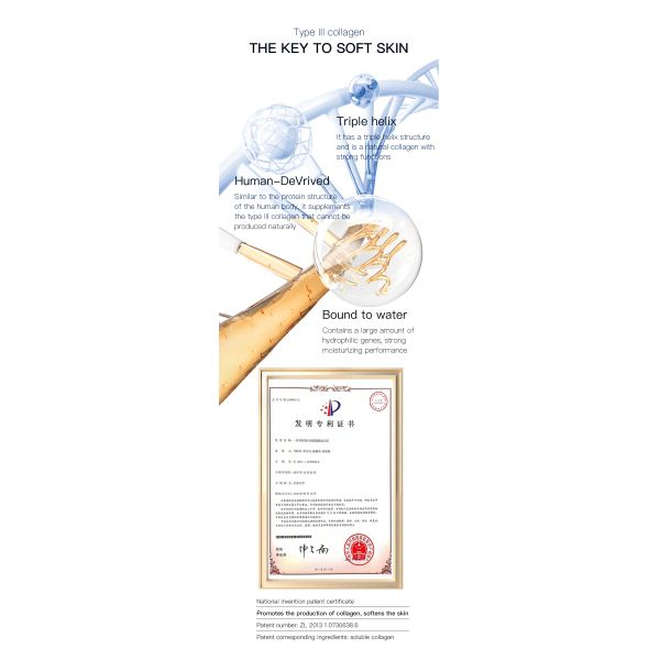 Customization Deep Moisture Hydrating Anti Age  Nourishing Type 3 Skincare Face Serum Collagen Repairing Soothing Mist Spray