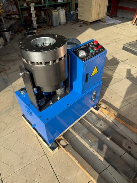 Máquina eléctrica redonda y cuadrada de trituración de tuberías 220V/380V para 1/4 a 2 pulgadas de tuberías de color azul