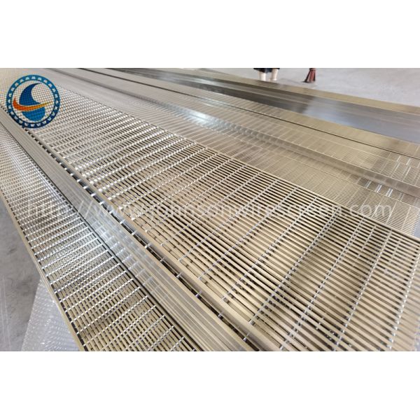 Провод клина нержавеющей стали 316l покрывает плоскую сваренную для ливней