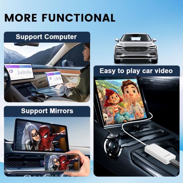 HD2CP Wired Carplay to HDMI 1080P Wired Dongle