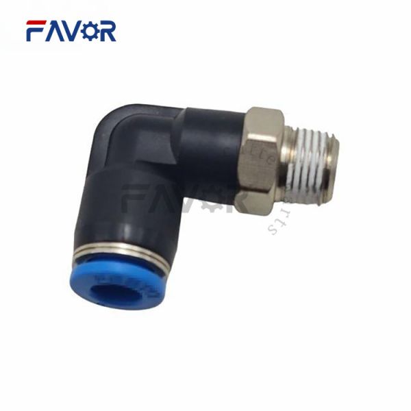 Pneumatic L-Plug Screw QSL-1/8-6 PN 054801 for D8002 Auto Cutter