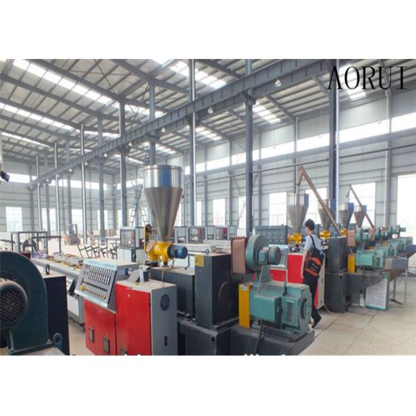 Window Frame Outdoor Profile Machinery Wood Plastic Machine 600V