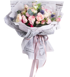 Nuosha Paper Herbal Plant Waterproof Flower Packaging Paper