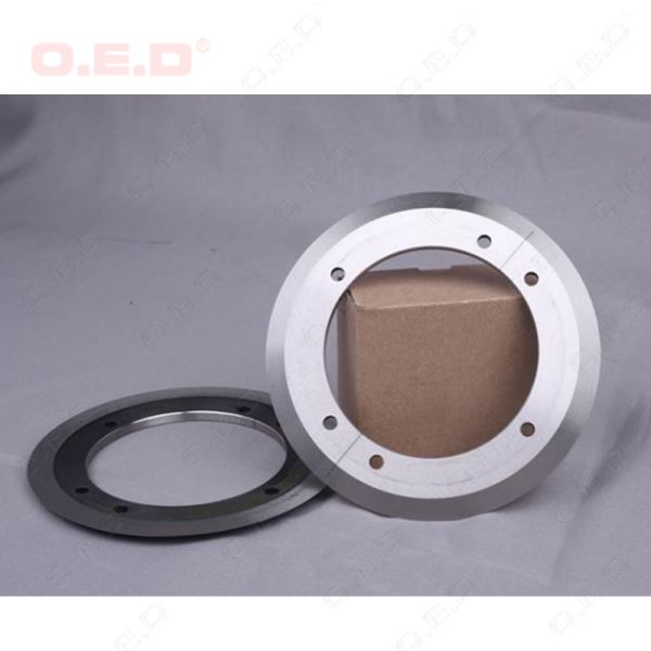Tissue Paper Tungsten Carbide Saw Blade 91.9-92HRA High Hardness