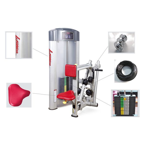 Seated Vertical Cable Exercise Rowing Machine , Life Fitness Workout Equipment