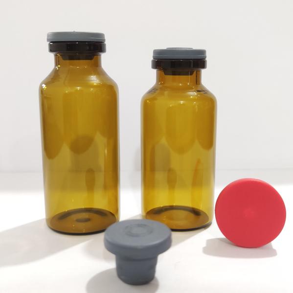 Screen Printing Borosilicate Tubular Glass Bottle USP Type 1 Injection Glass Vial