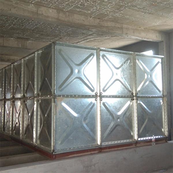 Pressed Steel Sectional Water Tanks , Geological Survey 1000 Ltr Water Tanks